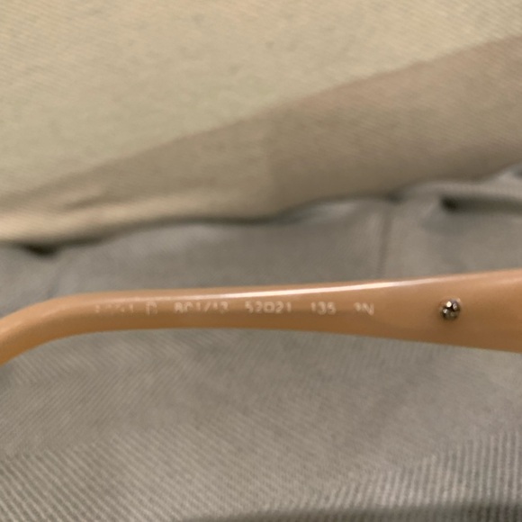 BLVGARI Sunglasses Nude Pinkto Color Frame Celluloid Lens Plastic - Picture 7 of 14